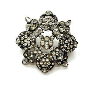 1pc 2.5 inches Vintage rhinestone belt buckle